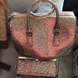 Furla Multicolor Glitter Candy Bag